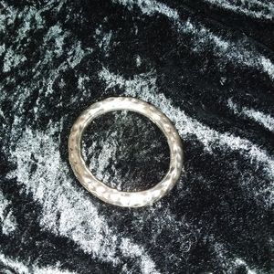 Textured Sterling Silver Bracelet by Silpada.